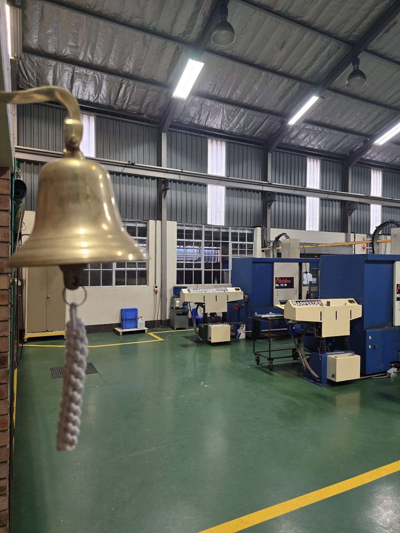 Pitchline Engineering factory, machinery and components