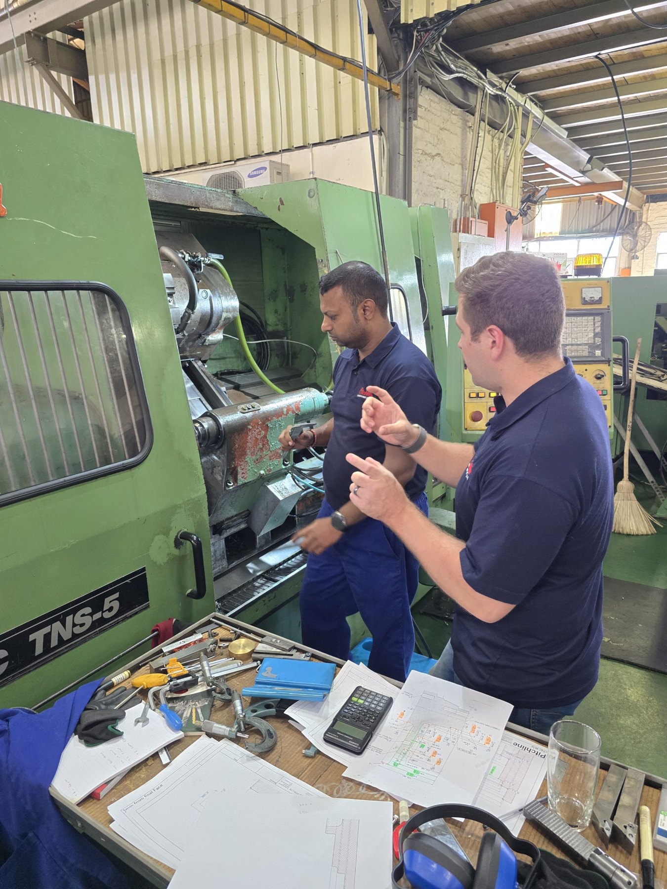 CNC turning at Pitchline Engineering
