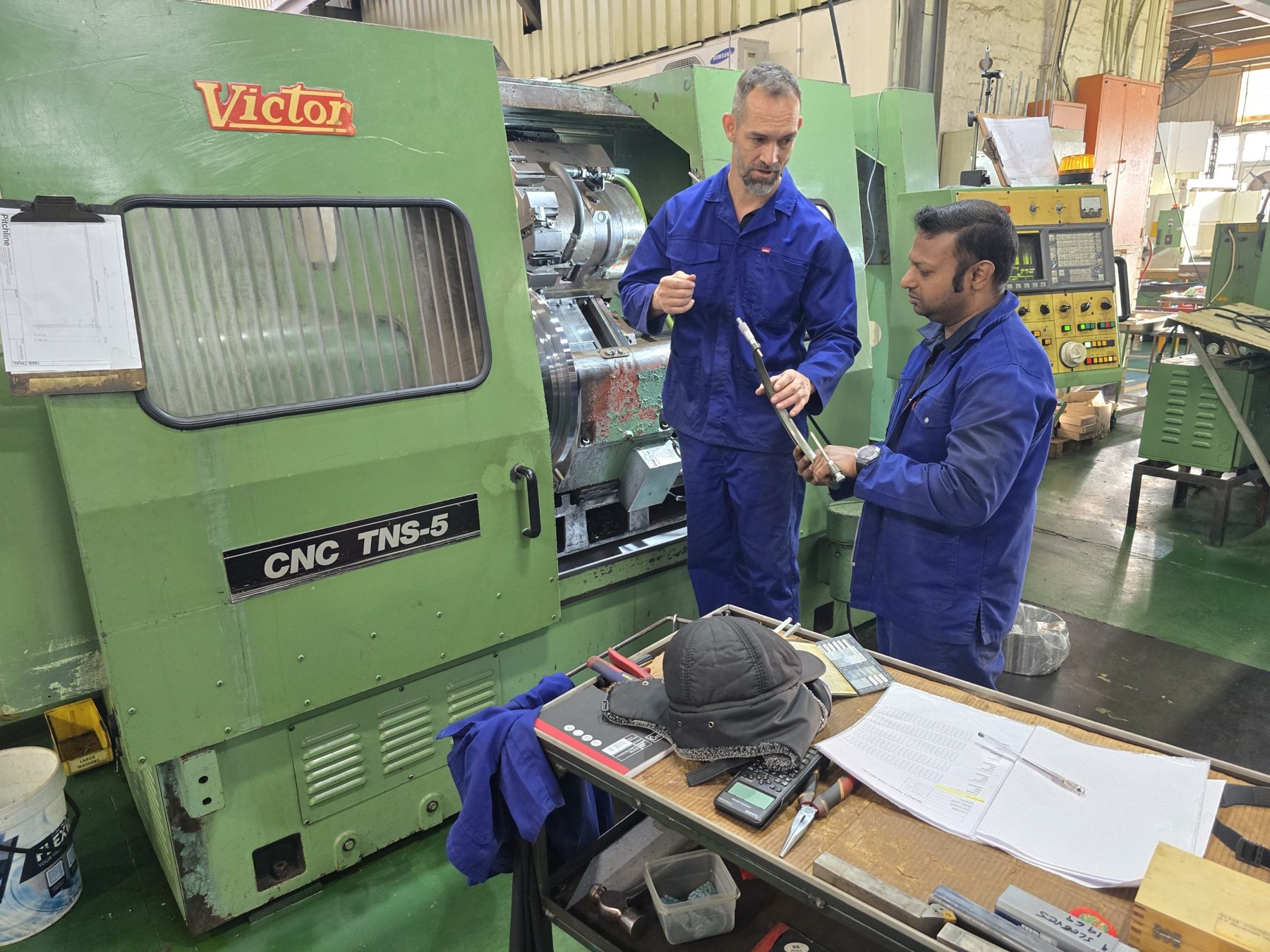 CNC turning at Pitchline Engineering