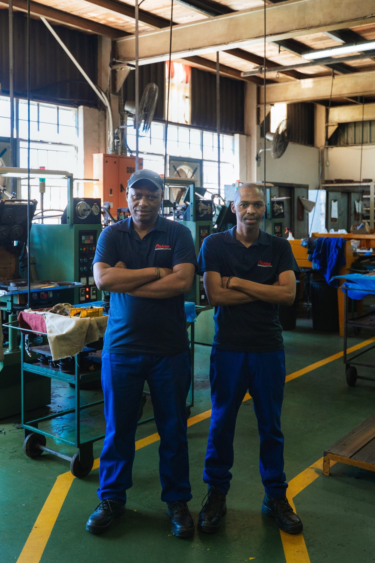 Rubber molding at Pitchline Engineering